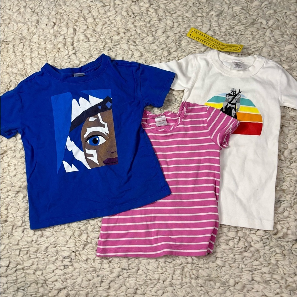 Hanna Andersson t-shirt bundle size 5 Star Wars graphic